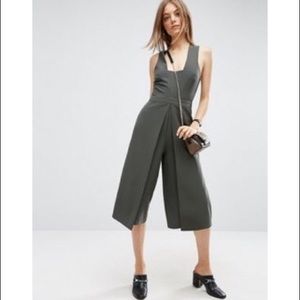 ASOS olive green jumpsuit